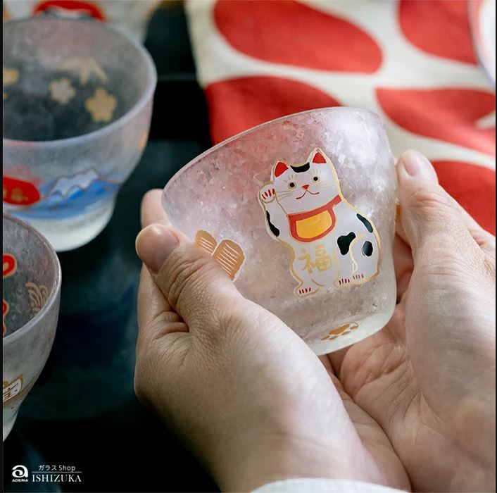 Mono Lucky Sake Cup Ishizuka Glass