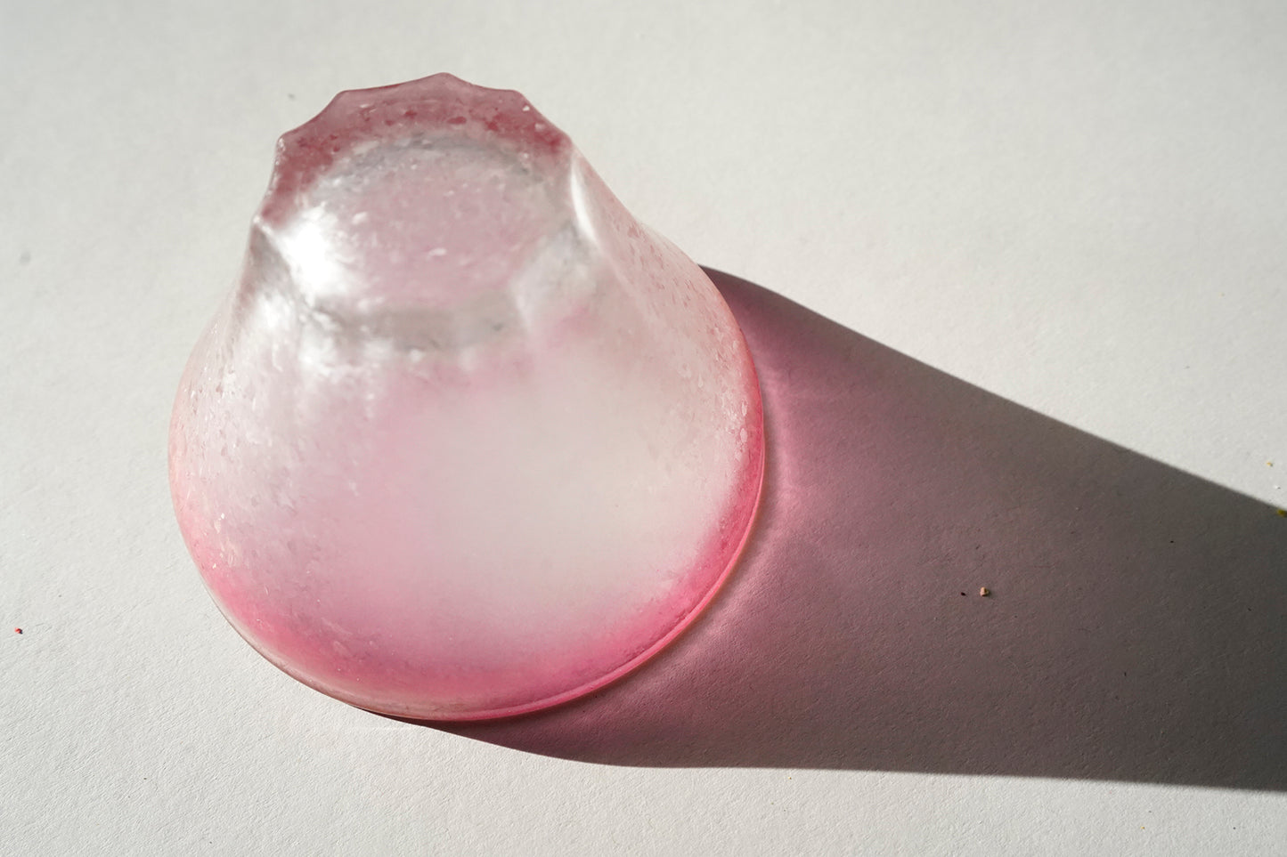 Sake Cup FUJIUTSUSHI Glass Sake Cup Ishizuka Glass