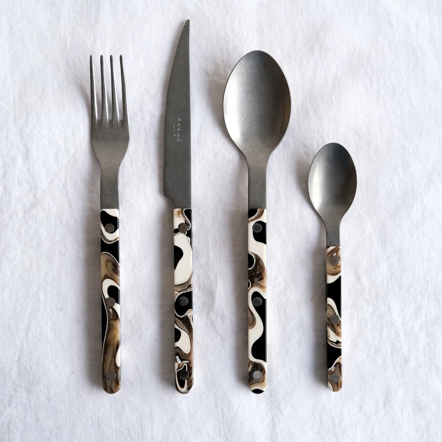 Bistrot Dune Black Flatware