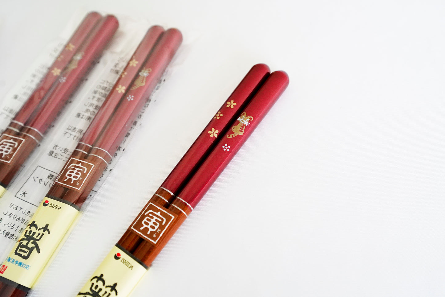 Tiger Chopstick Wakasa Paint Chopstick
