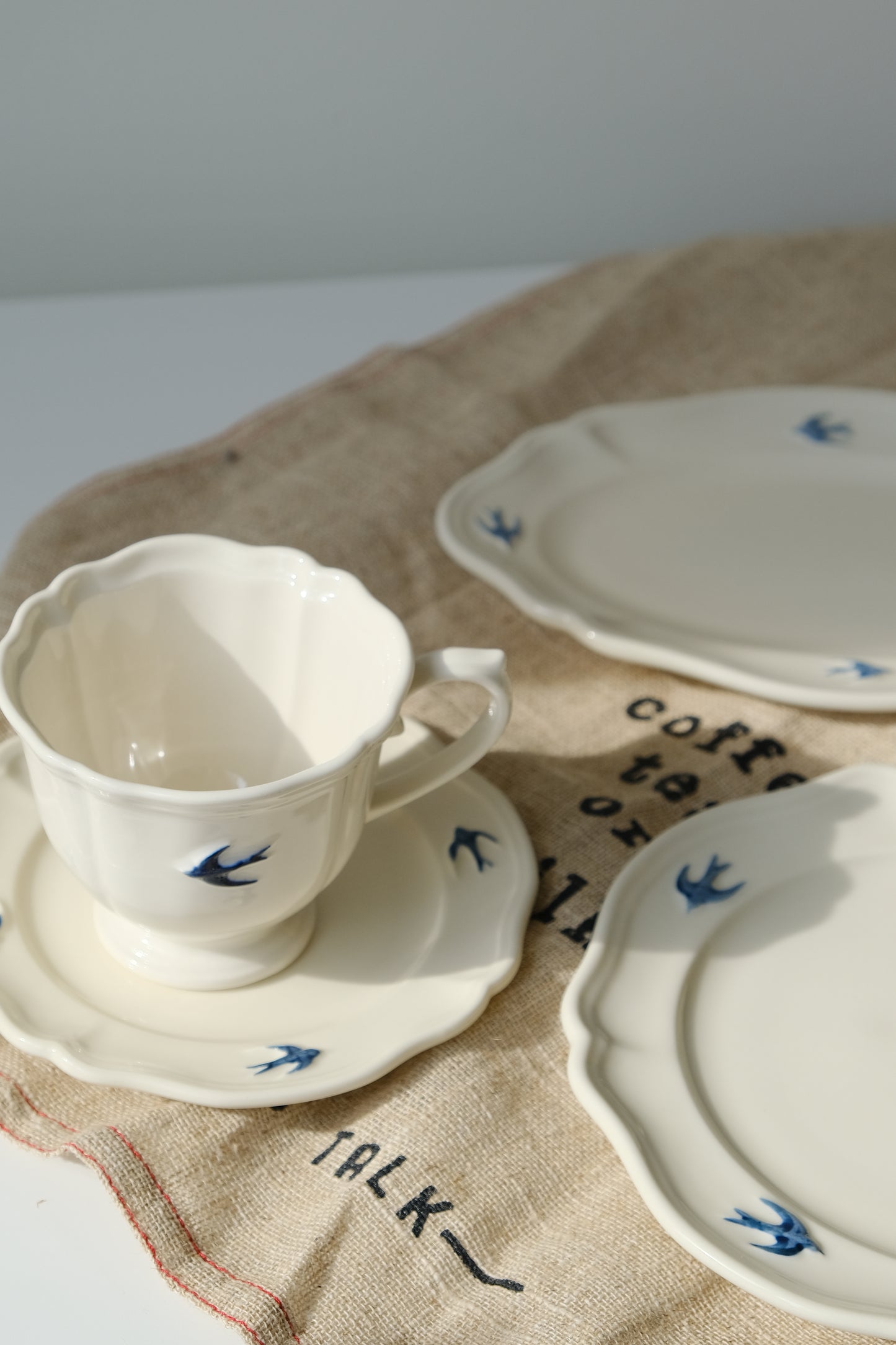 Studio M' Early Bird Collection Plates and Mug