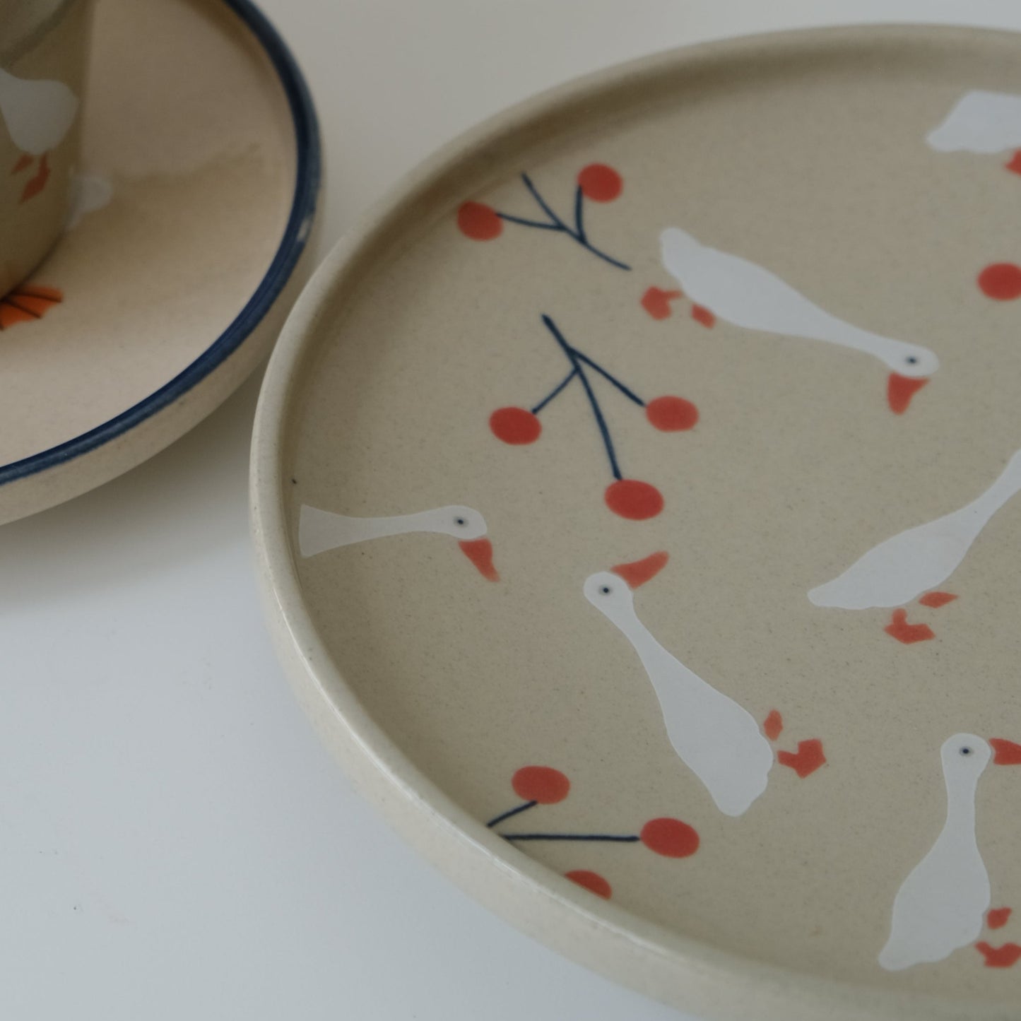 Handmade Duck Plate