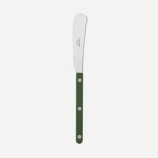 Sabre Paris Bistrot Solid, Butter Spreader, Green