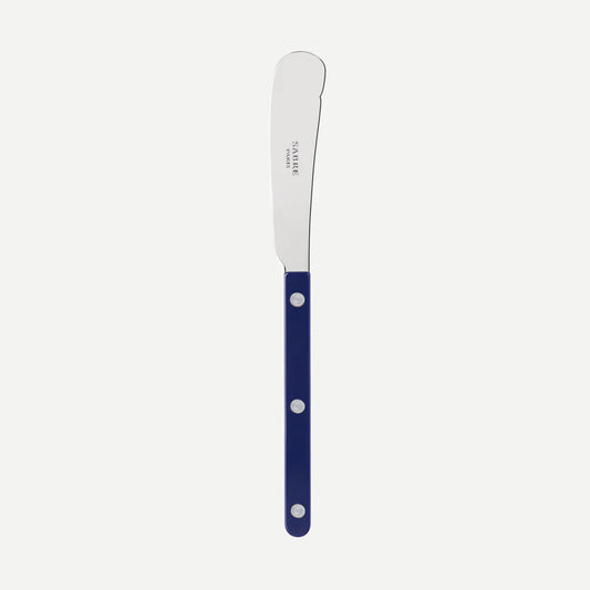 Sabre Paris Bistrot Solid, Butter Spreader, Navy blue