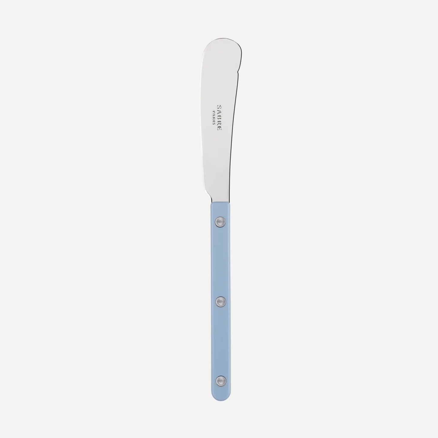 Sabre Paris Bistrot Solid, Butter Spreader, Pastel Blue