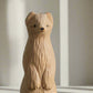 Handcrafted Wooden Otter Vase