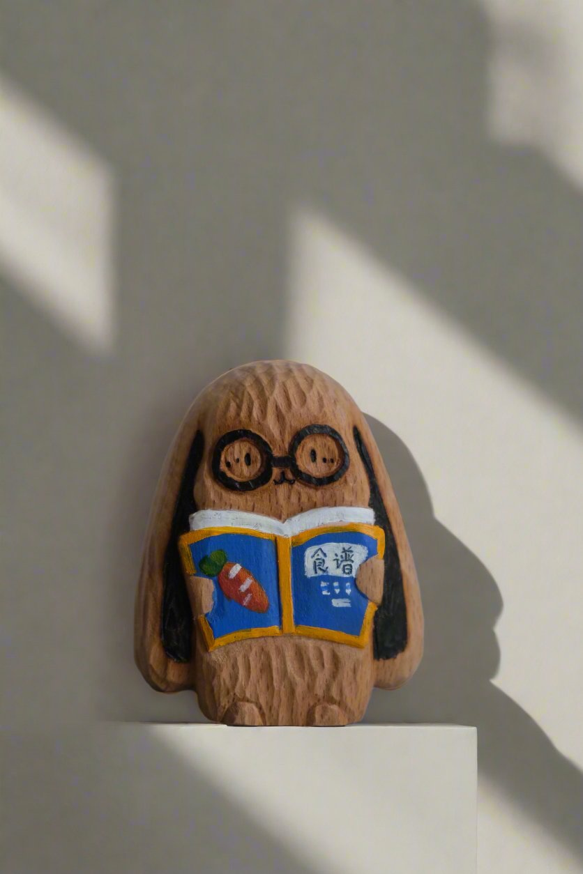Handcrafted Wooden Animal Magnet