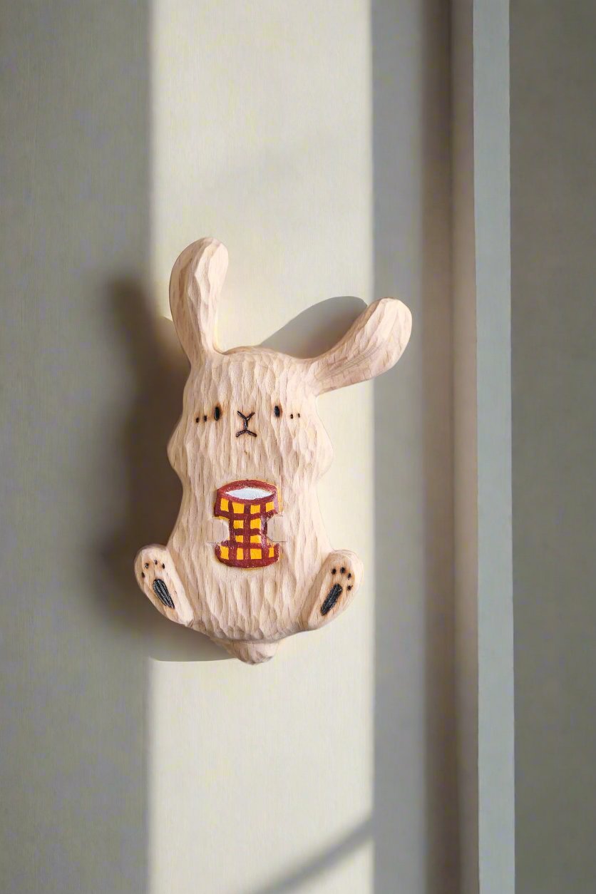 Handcrafted Wooden Animal Magnet