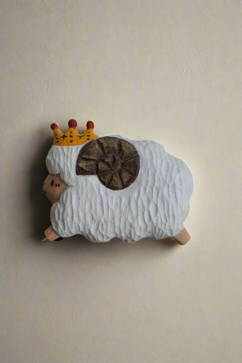 Handcrafted Wooden Animal Magnet