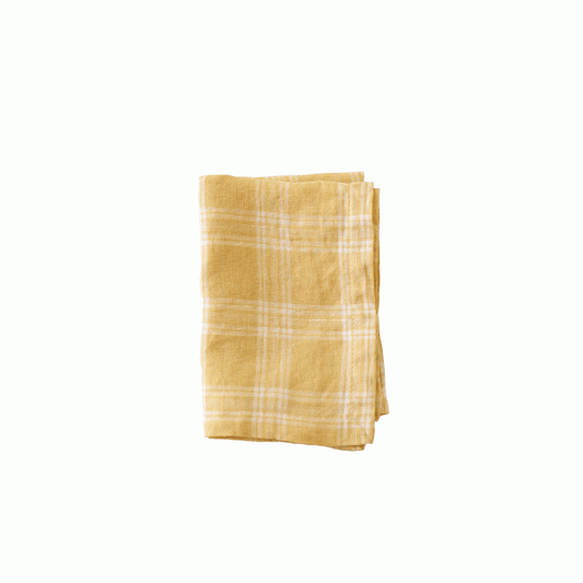 Studio M' Mimosa Checker Placemat 100% Linen
