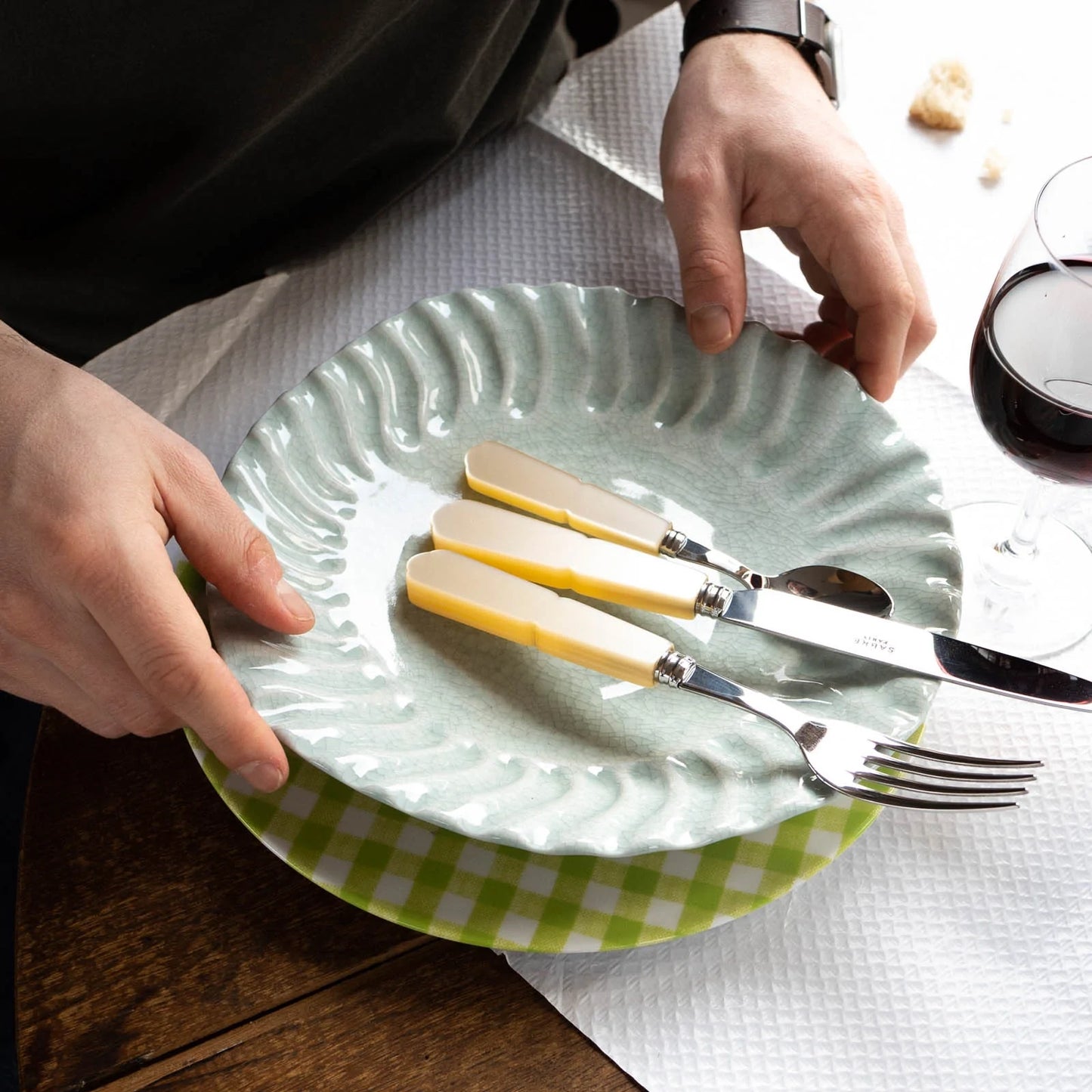 Gustave Pearl Dinner Flatware