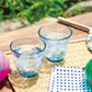Drinking Glass Cup  MATSURI / HANABI  Tsugaru bi-doro Glass
