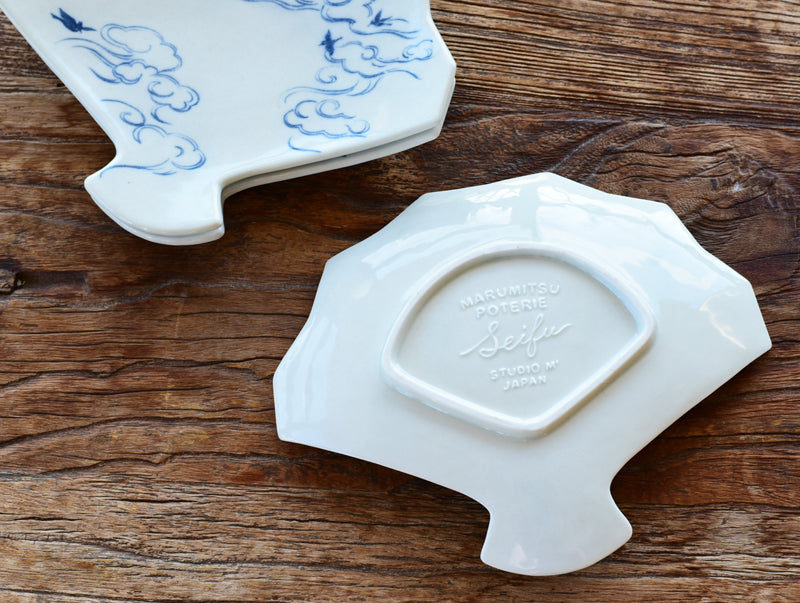 Studio M' Seifu Folding Fan Shaped Plate