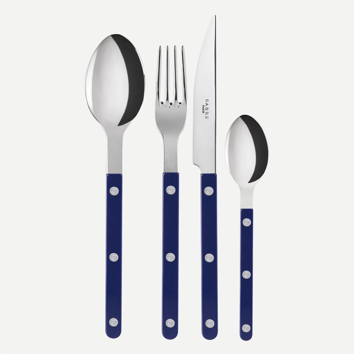 Bistrot Solid Navy Blue Flatware