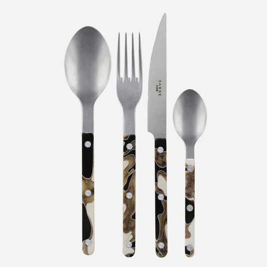 Bistrot Dune Black Flatware