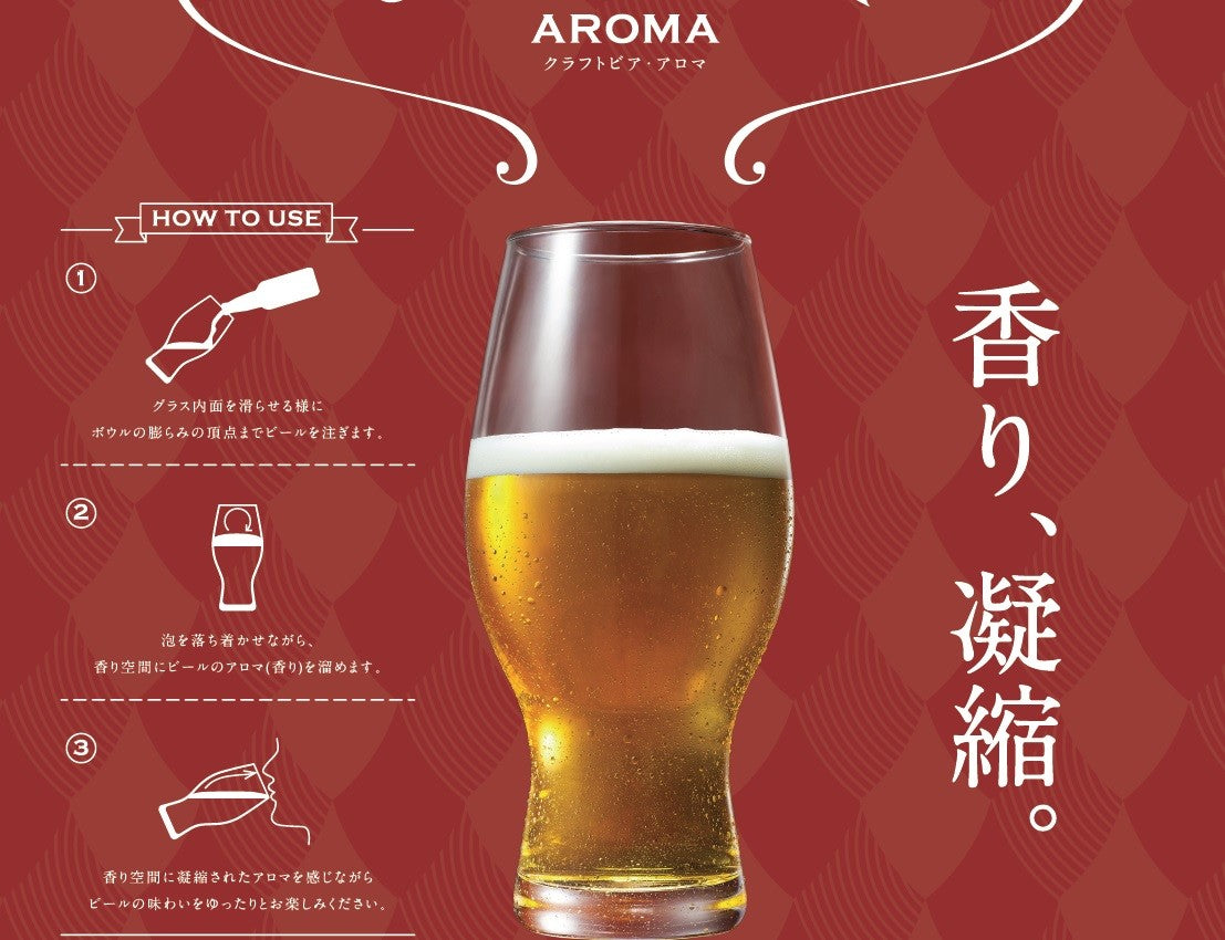 Beer Glass  Aroma Glass -  enjoys the fragrance of beer