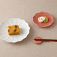 Amur adonis flower plate Oda Pottery
