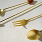 Block series Acrylic cutlery spoon, fork, cocktail stirrers
