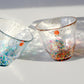 Drinking Glass Cup  MATSURI / HANABI  Tsugaru bi-doro Glass