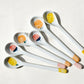 Hand made spoons fruit