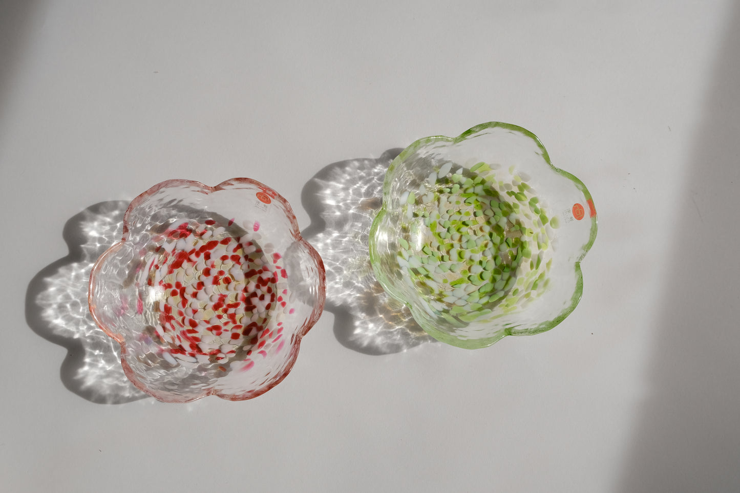 Apple Mini Dish Pair Set Tsugaru bi-doro Ishizuka Glass