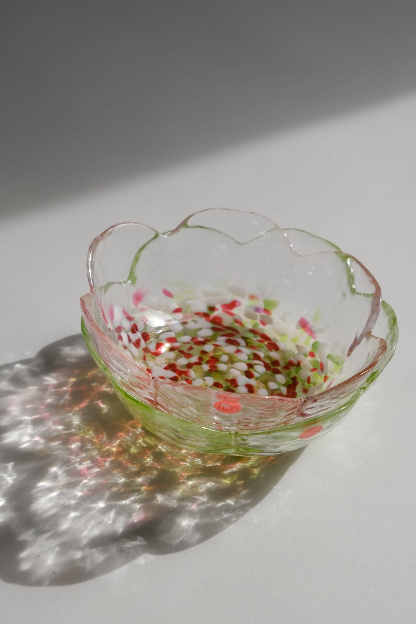 Apple Mini Dish Pair Set Tsugaru bi-doro Ishizuka Glass