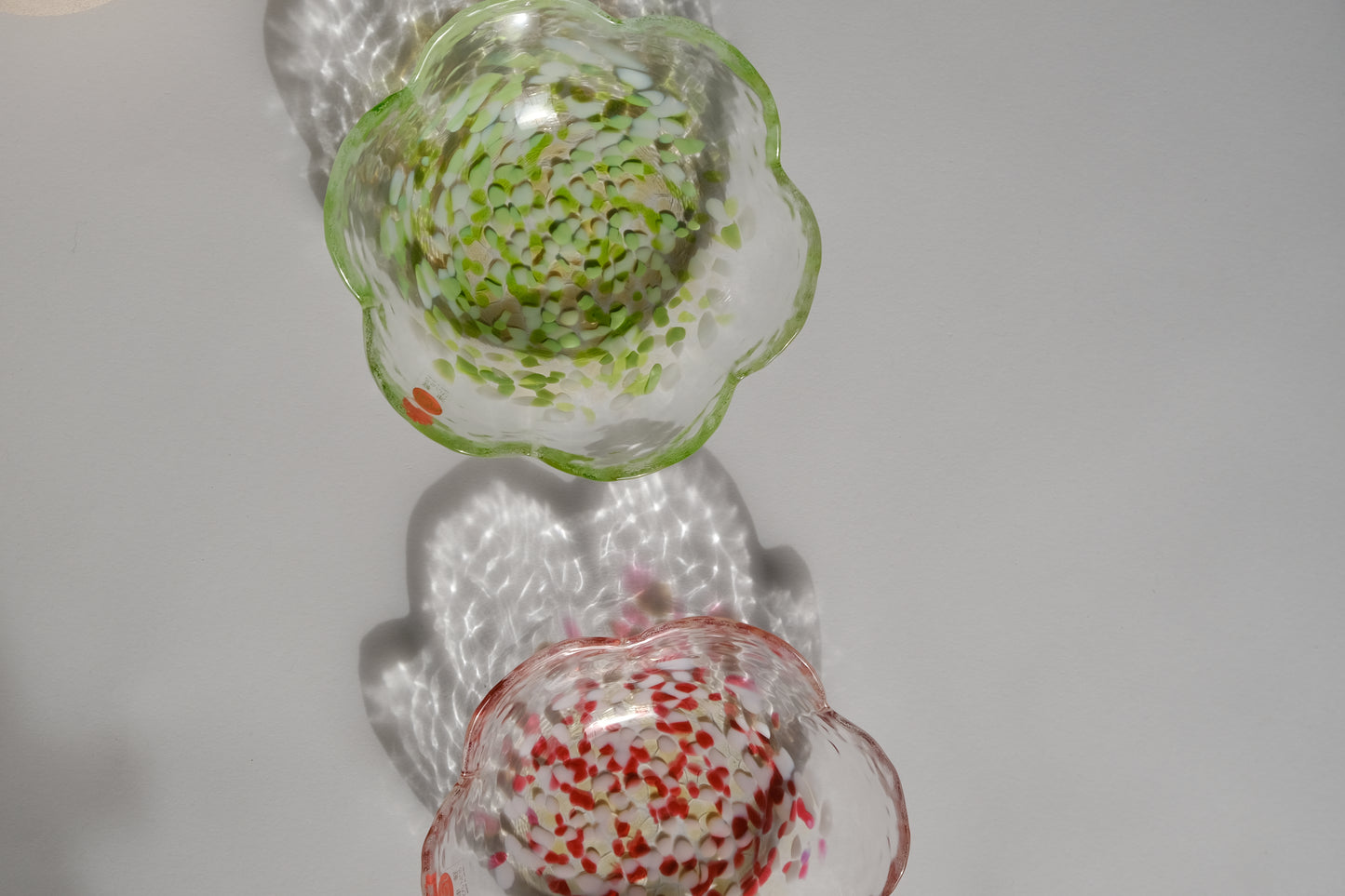 Apple Mini Dish Pair Set Tsugaru bi-doro Ishizuka Glass