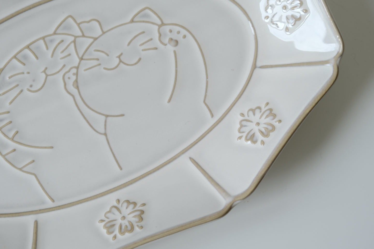 Cat Oval Plate