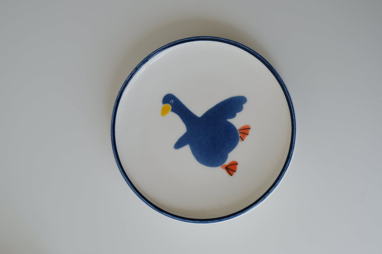 Handmade Duck Dessert Plate