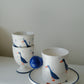 Handmade Duck Goblet White