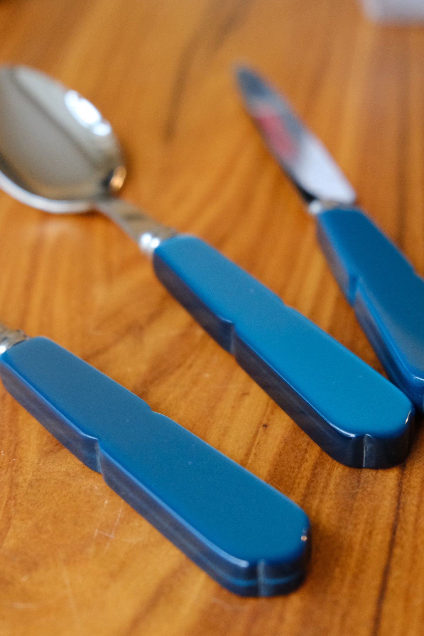 Gustave Turquoise Dinner Flatware