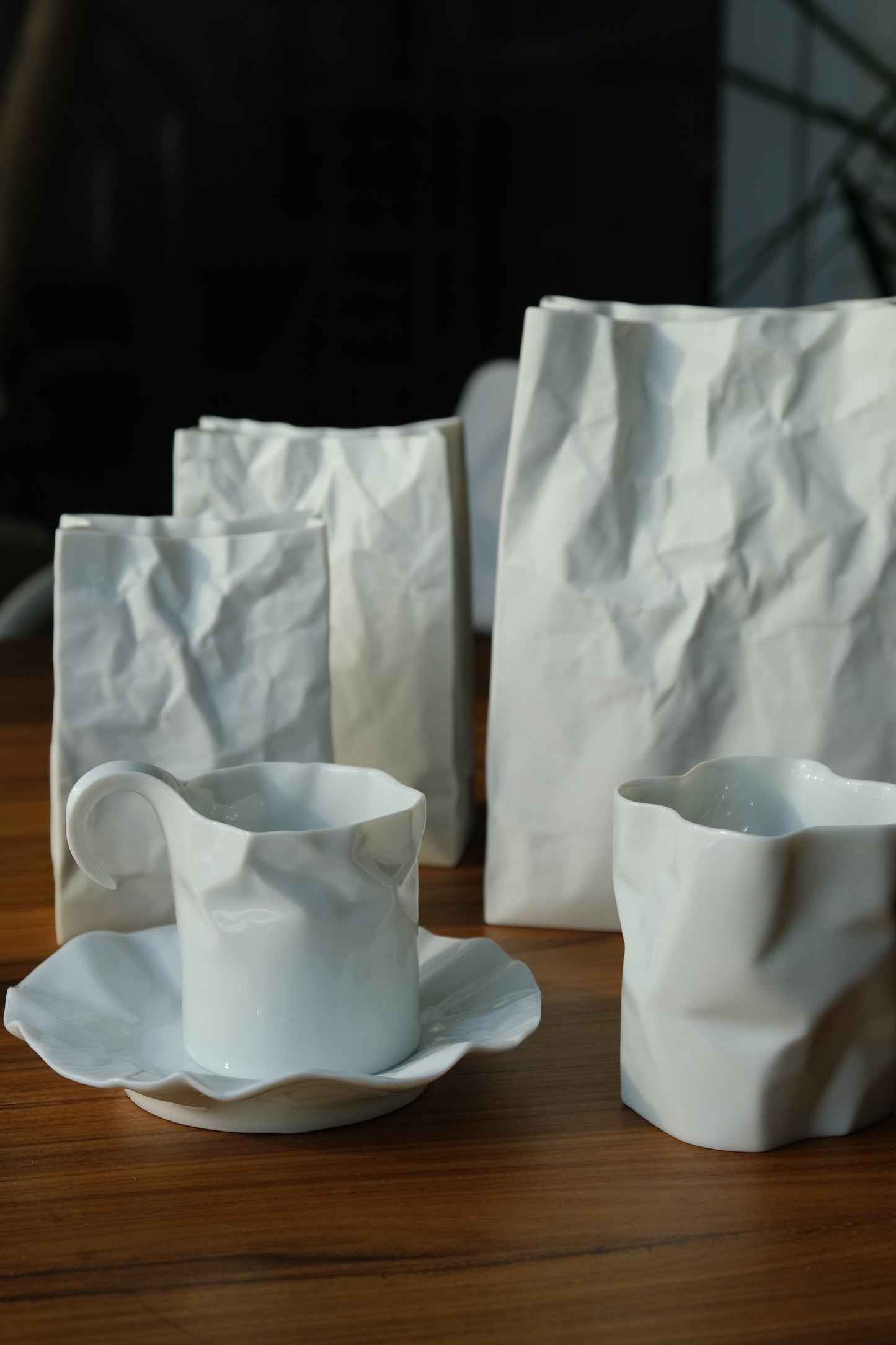 Ceramic Japan Crinkle -Tableware