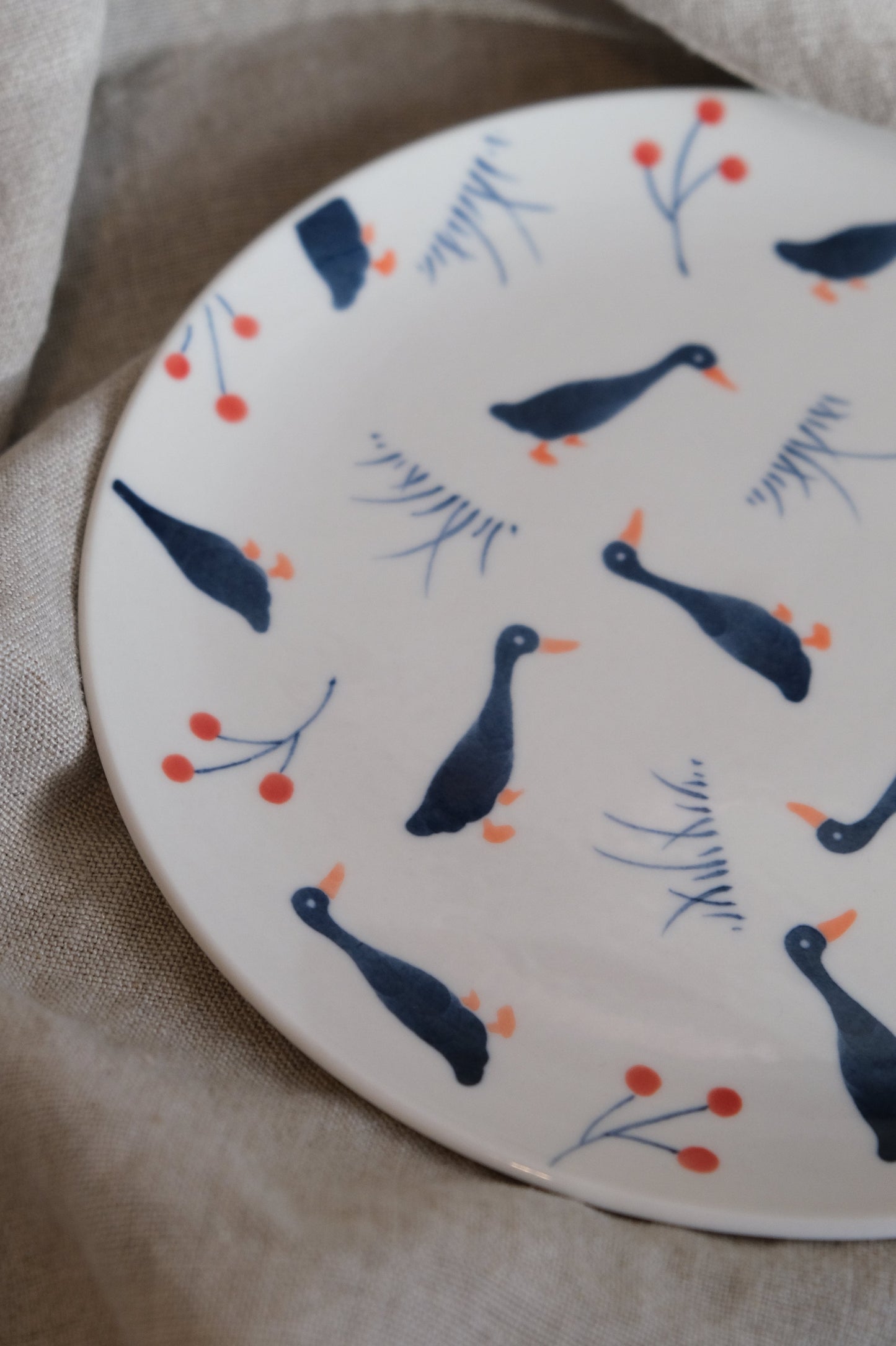 Yimai Duck Series - Blue Plate