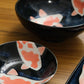 Koi Large noodle Bowl Minoware Awasaka