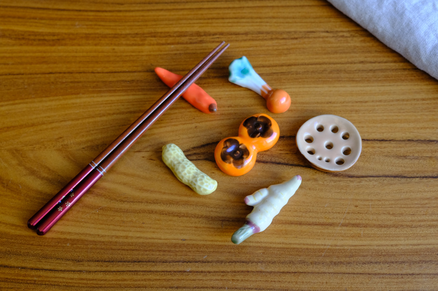 Vegetable Chopstick Rest