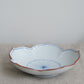 Bellflower Plate Hand Paint Hasami Ware