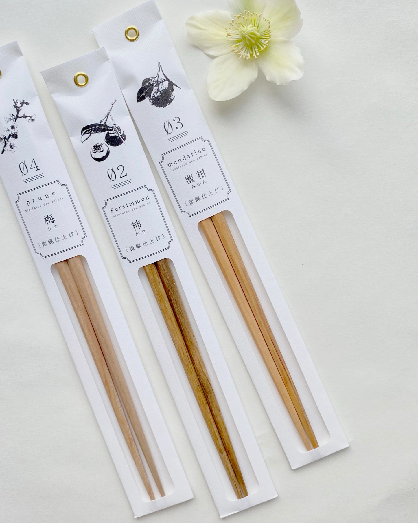 Natural Fruit Tree Wood Chopstick