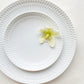 Oda Pottery Ripple Tableware Series Plates White