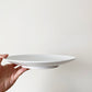 Oda Pottery Ripple Tableware Series Plates White