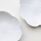 Hollyhock flower bowl Oda Pottery