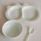 Kids Dinner Set Cute Animal Hasmi ware Kids Partition Plate and bowl set