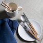 Bistrot Solid Teak Flatware