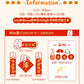 Rabbit Year Chinese New Year Decoration Set Zodiac Door Banner for Spring